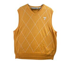 Tennessee Volunteers Sweater Vest Men XL Orange NCAA Football Campus Specialties